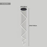 Tinara Staircase Chandelier