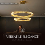 Tiwa 2-Tier Chandelier