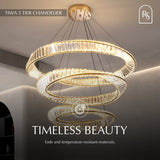 Tiwa 3-Tier Chandelier