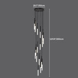 Vashma Staircase Chandelier