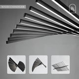 Waves Chandelier